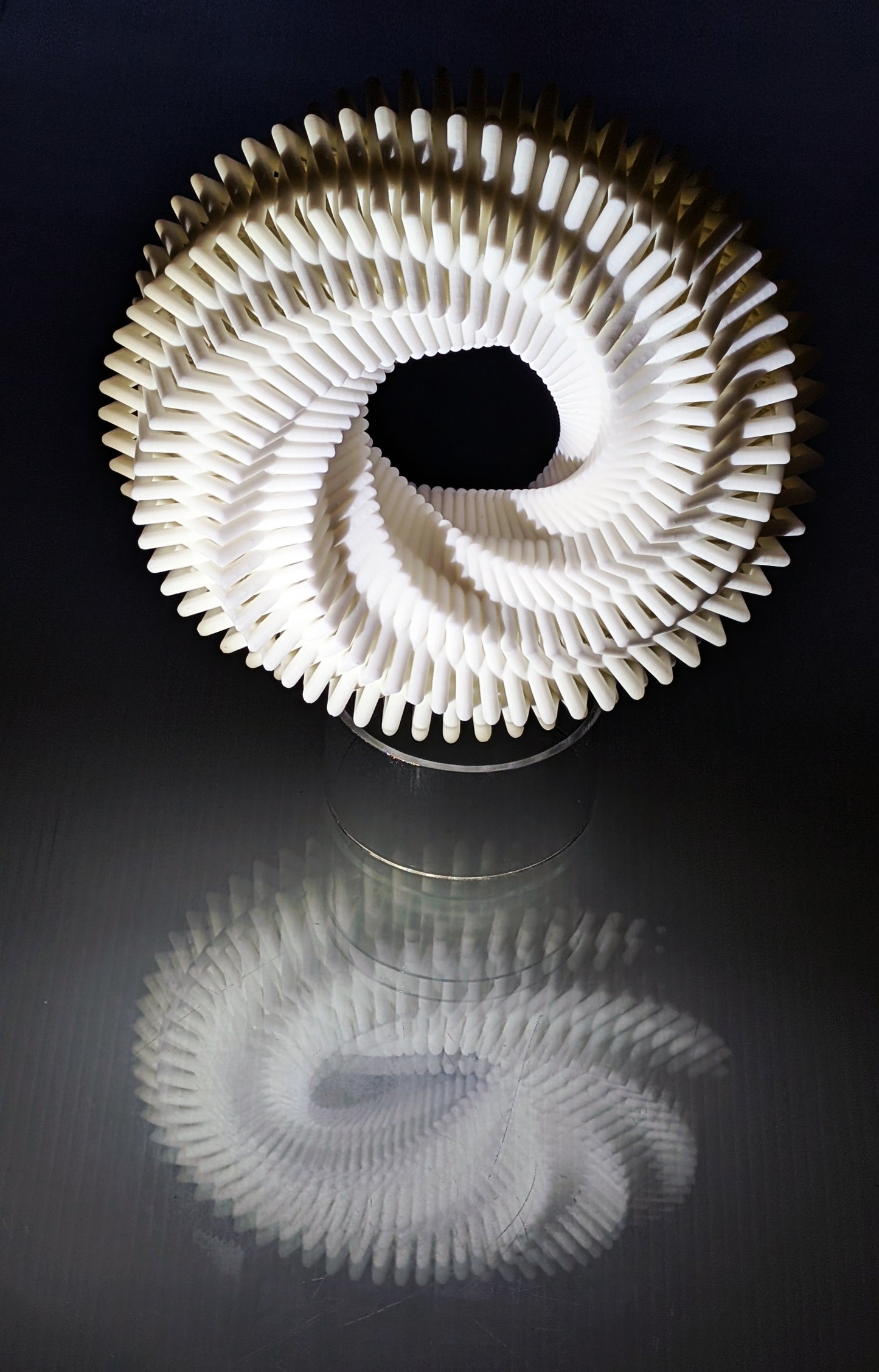 MOBIUS WITH ACRYLIC RING BASE