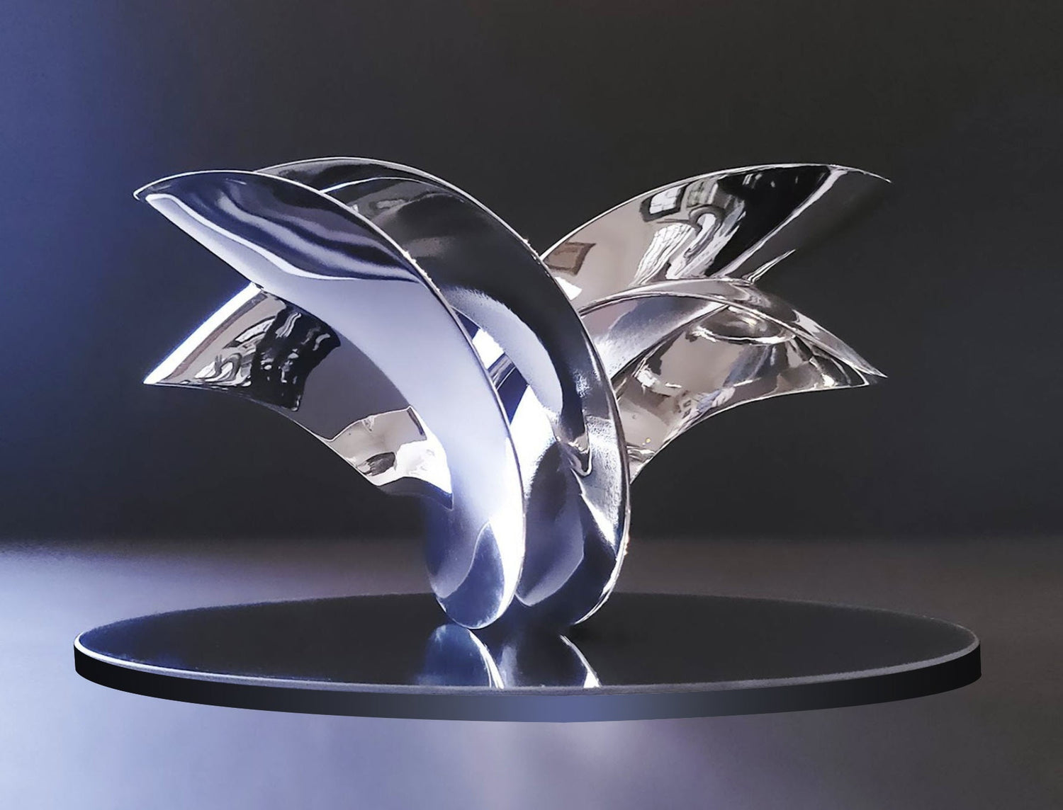 mirror finish sculpture 
