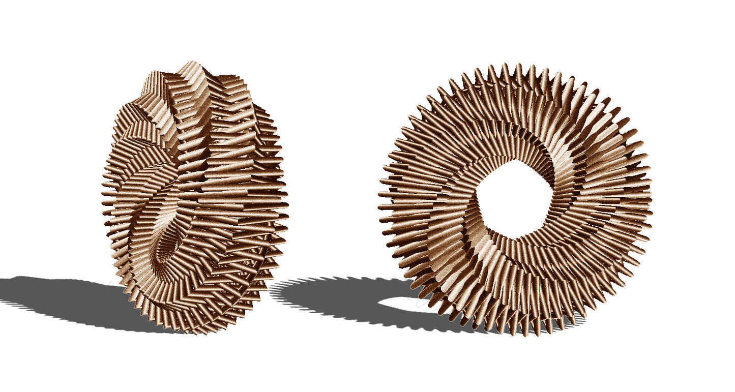 MOBIUS WITH ACRYLIC RING BASE