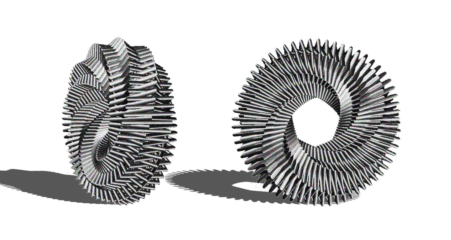 MOBIUS WITH ACRYLIC RING BASE