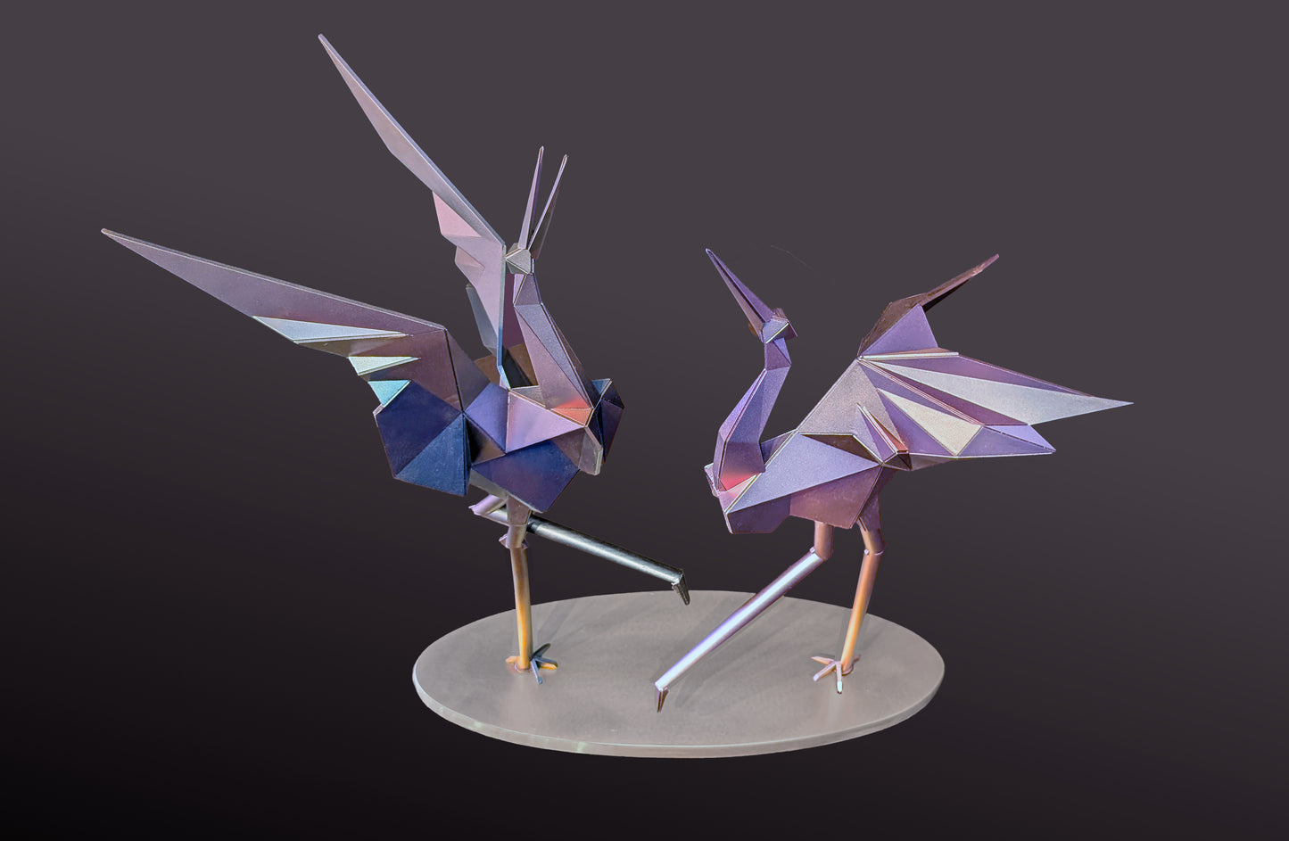 DANCING CRANES
